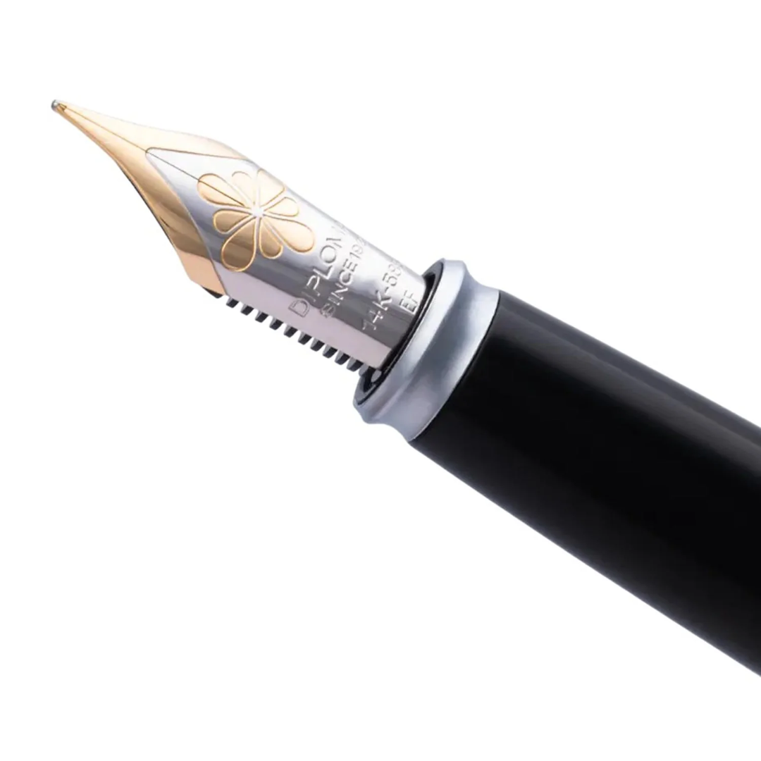 Diplomat Excellence A2 Plated 14CT Bi-Colour Nib Section