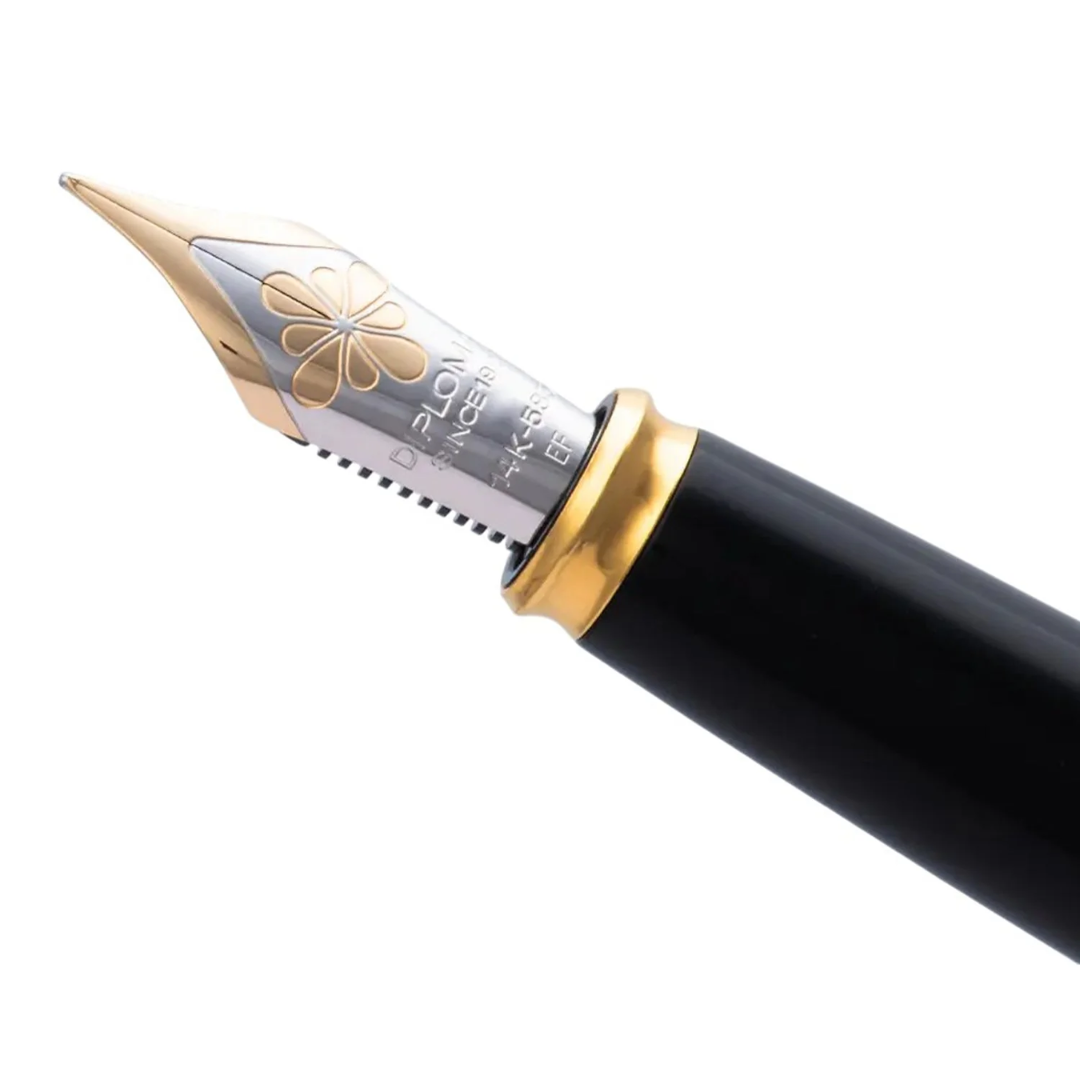 Diplomat Excellence A2 Plated 14CT Bi-Colour Nib Section