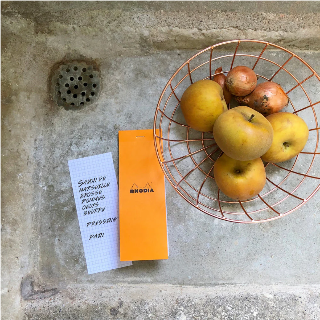 Rhodia Basics Orange Notepad