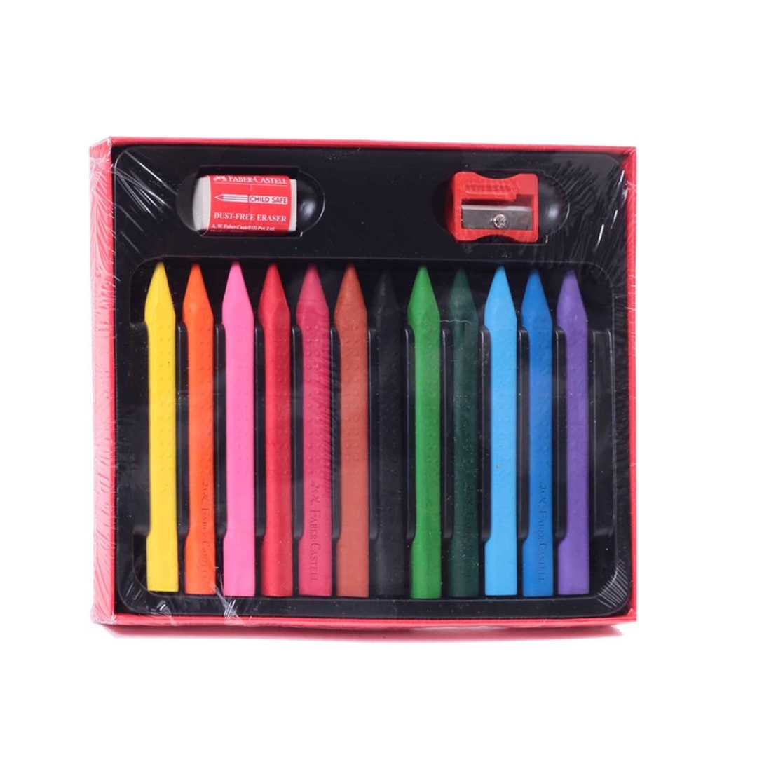 Faber-Castell Grip Erasable Crayons