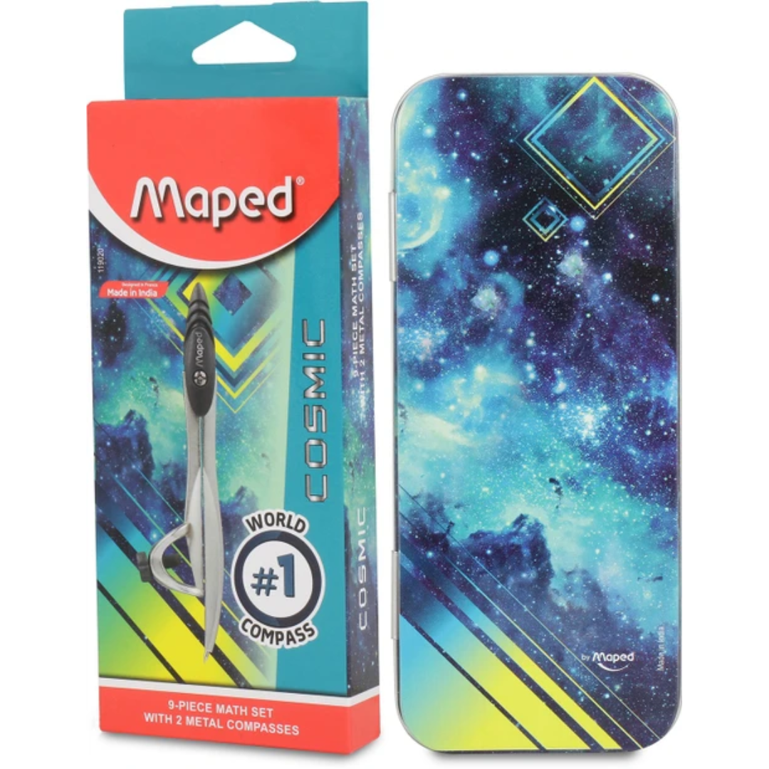 Maped Multicolor Study Geometry Box