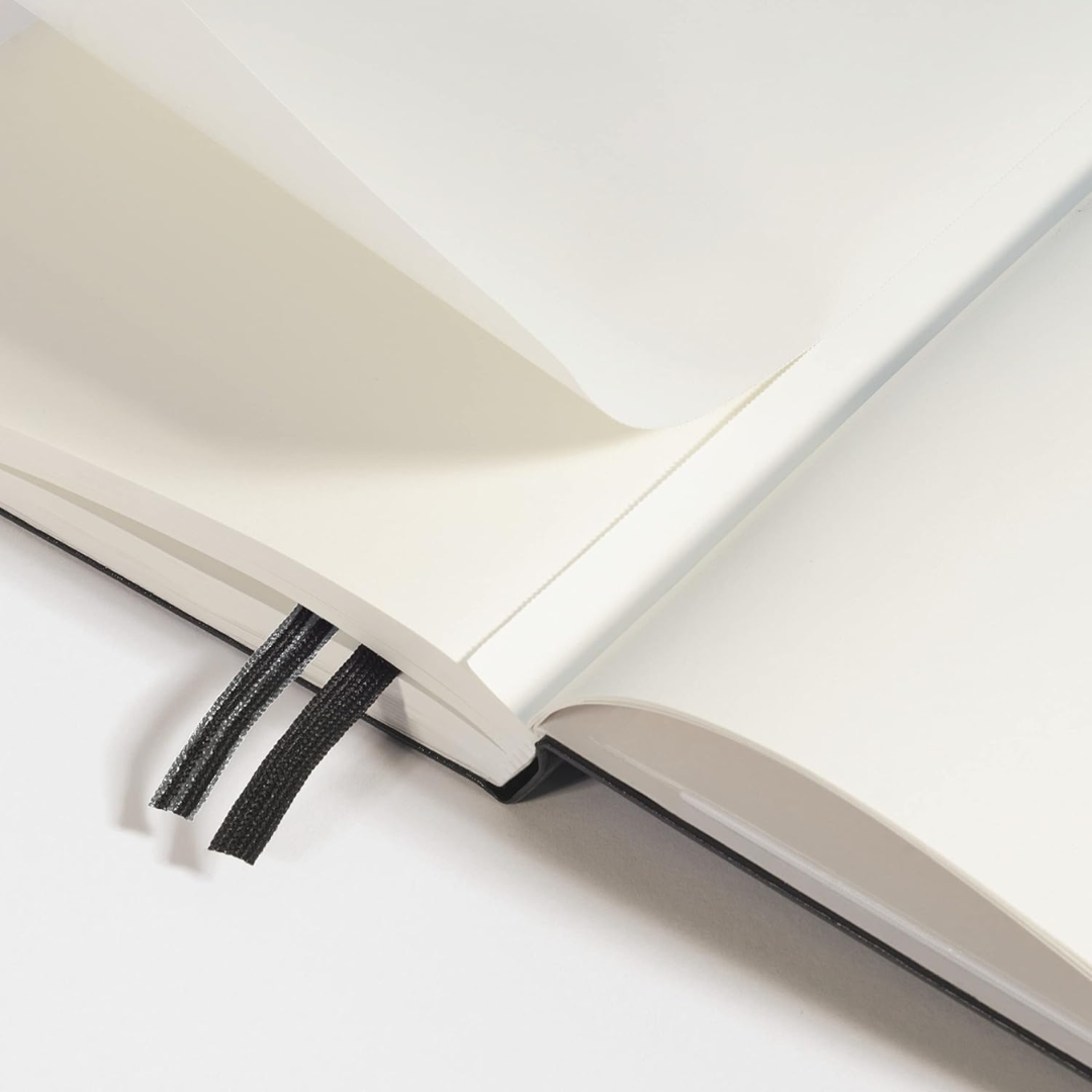 Leuchtturm1917 Ruled Notebook-A4+(235 Pages) - BLACK