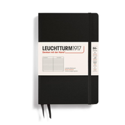 Leuchtturm1917 Ruled Notebook-A5(411) - BLACK