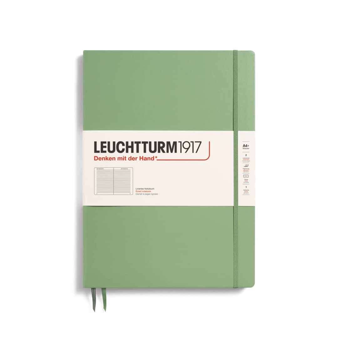 Leuchtturm1917 Ruled Notebook Master slim A4+