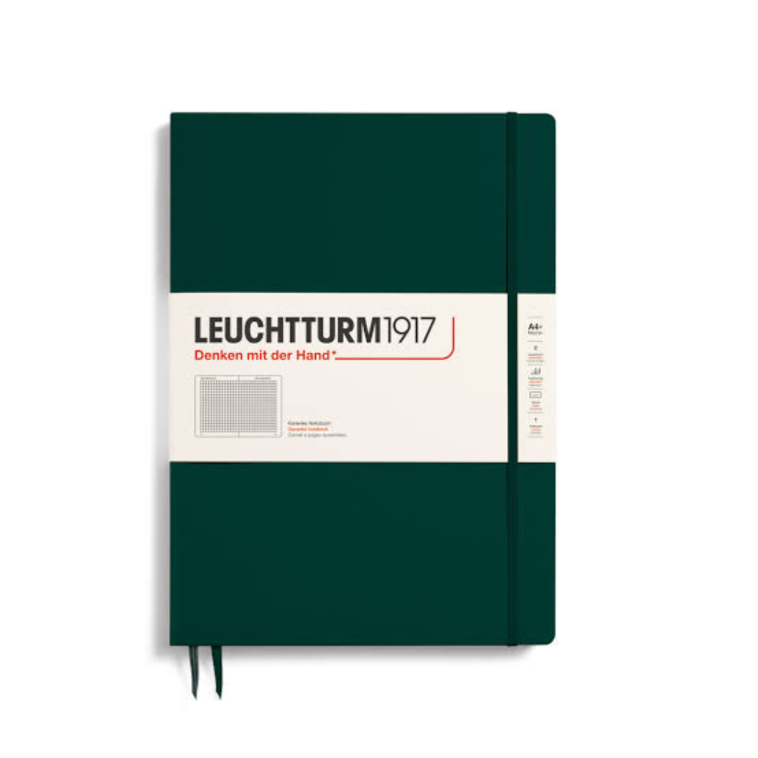 Leuchtturm1917 Squared Notebook Master Slim A4+