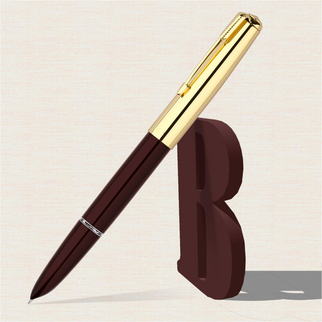 Hero 616 Classic Gold Cap Fountain Pen