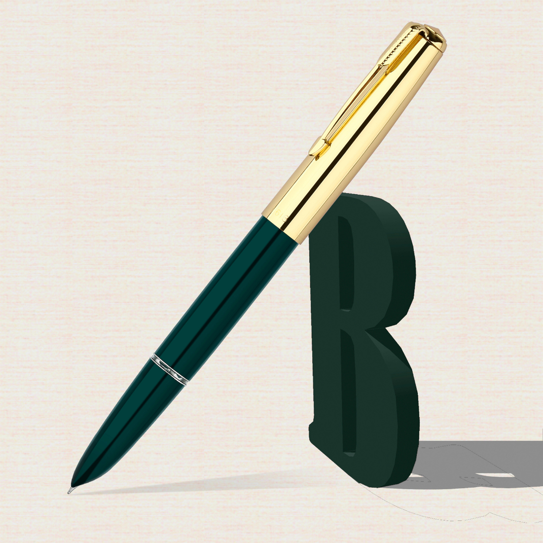 Hero 616 Classic Gold Cap Fountain Pen