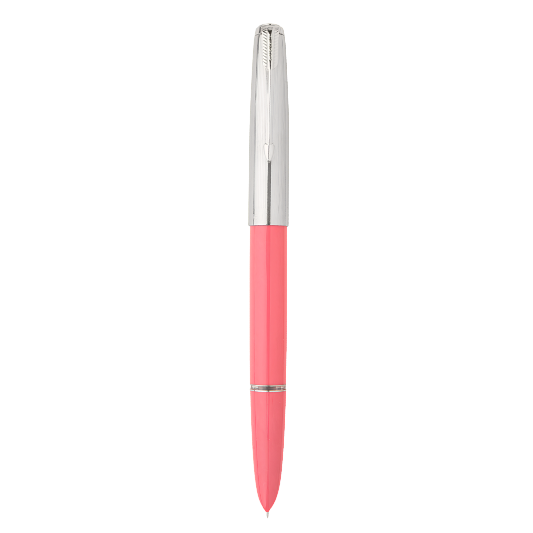 Hero 616 Plus F Fountain Pen Silver Cap