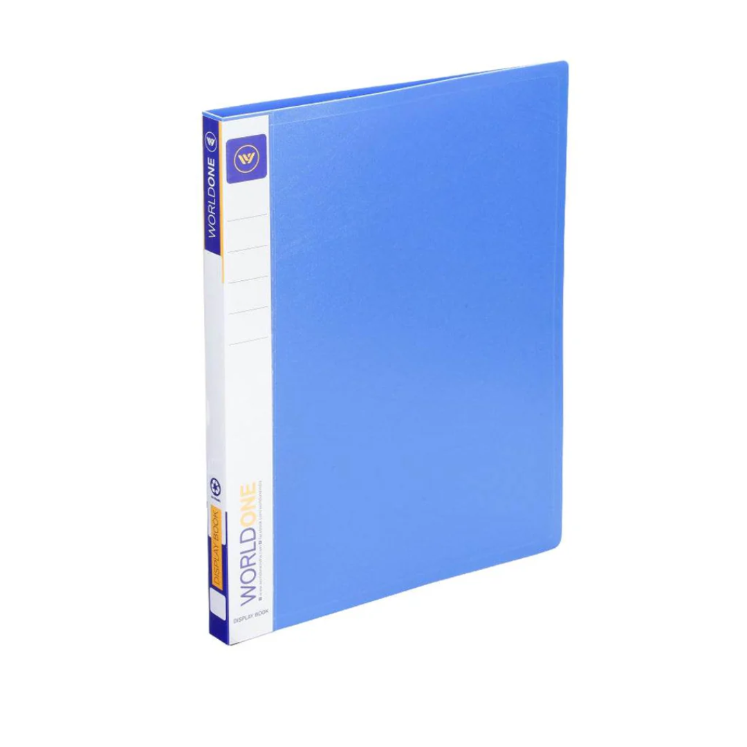 Worldone Black Display Book File