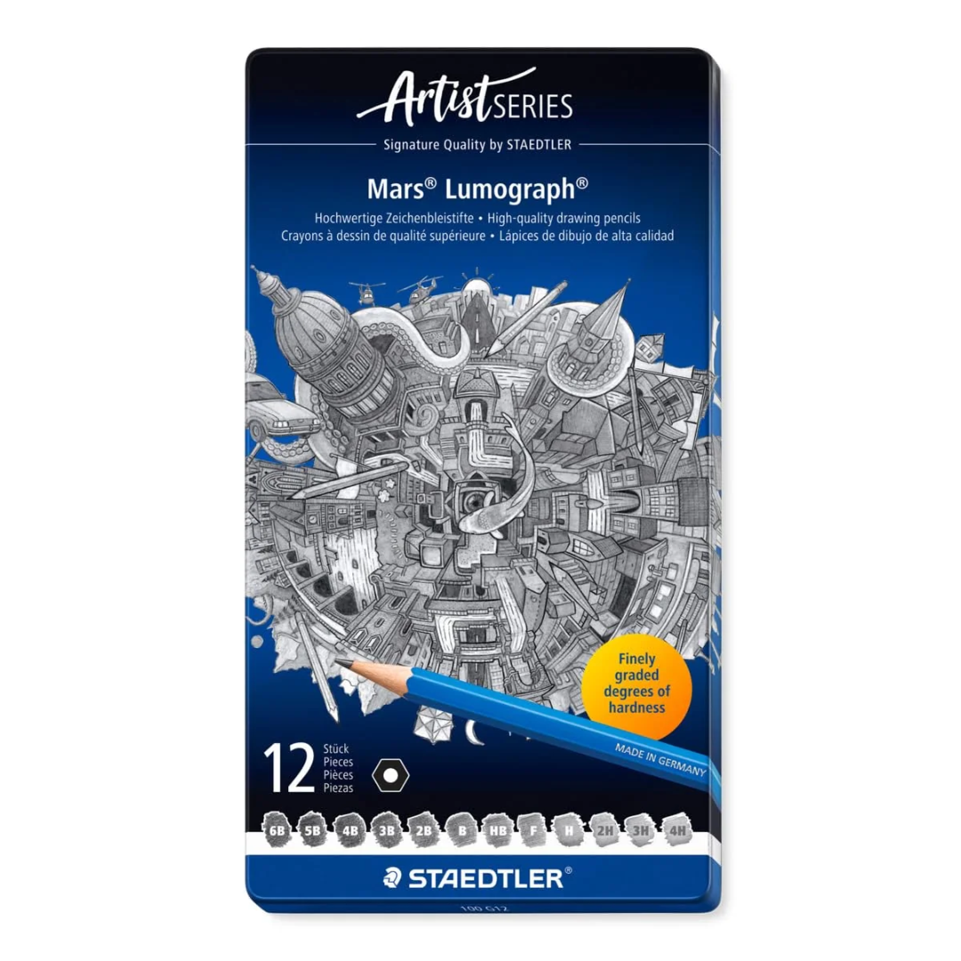 Staedtler Mars Lumograph Drawing Pencils