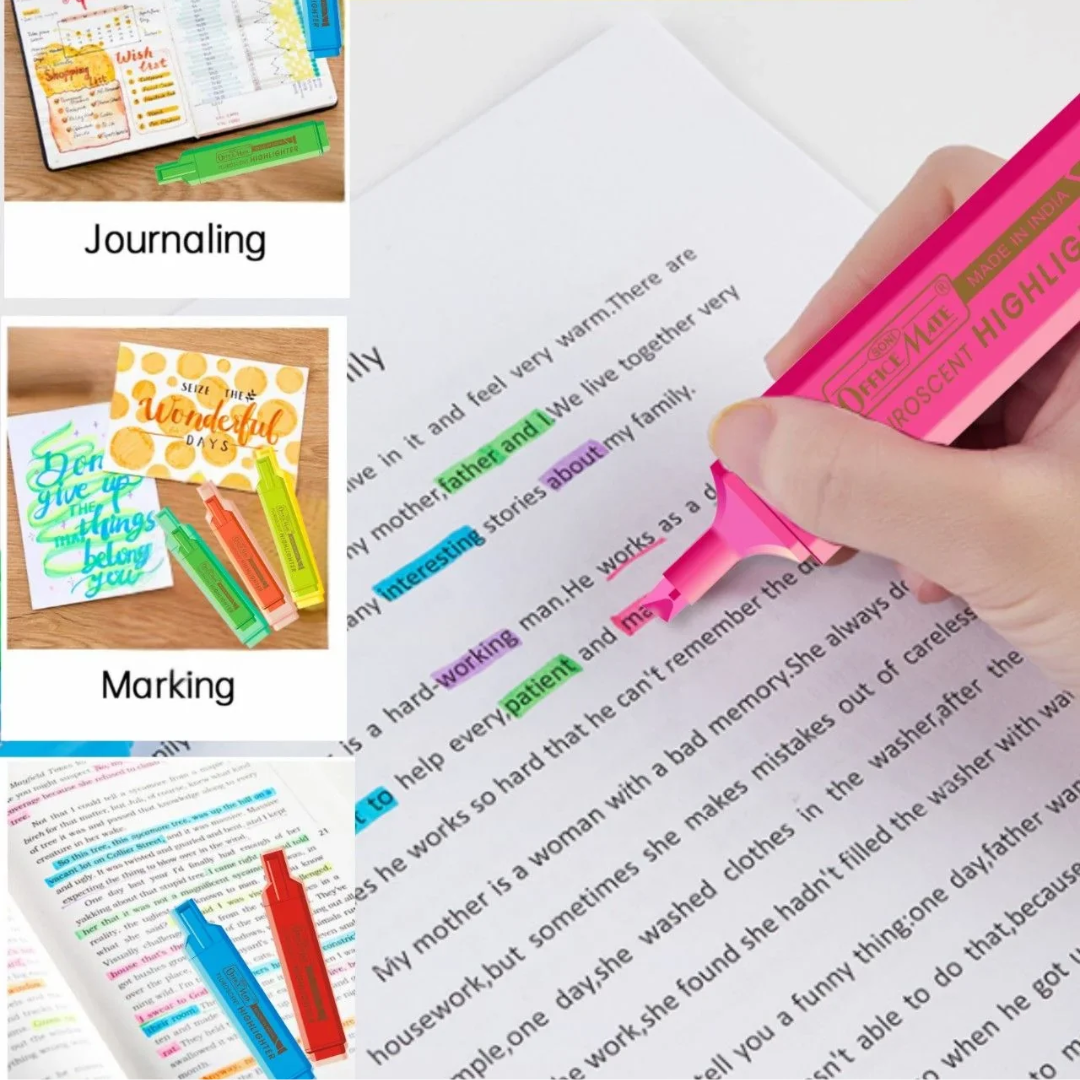 Soni Officemate Hi-Lighter Textliner Set