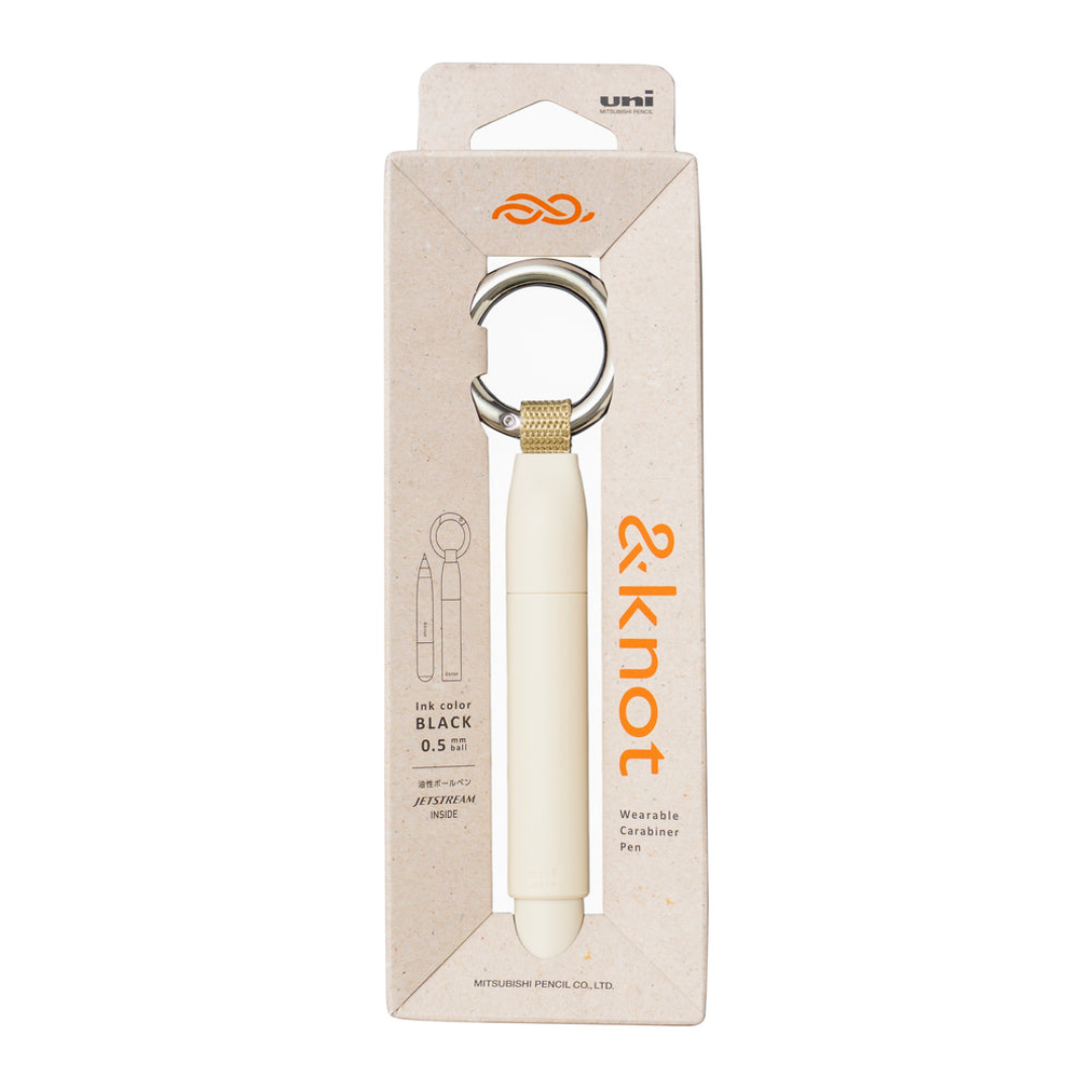 Uni Jetstream Inside & Knot Ballpoint Pen With Carabiner