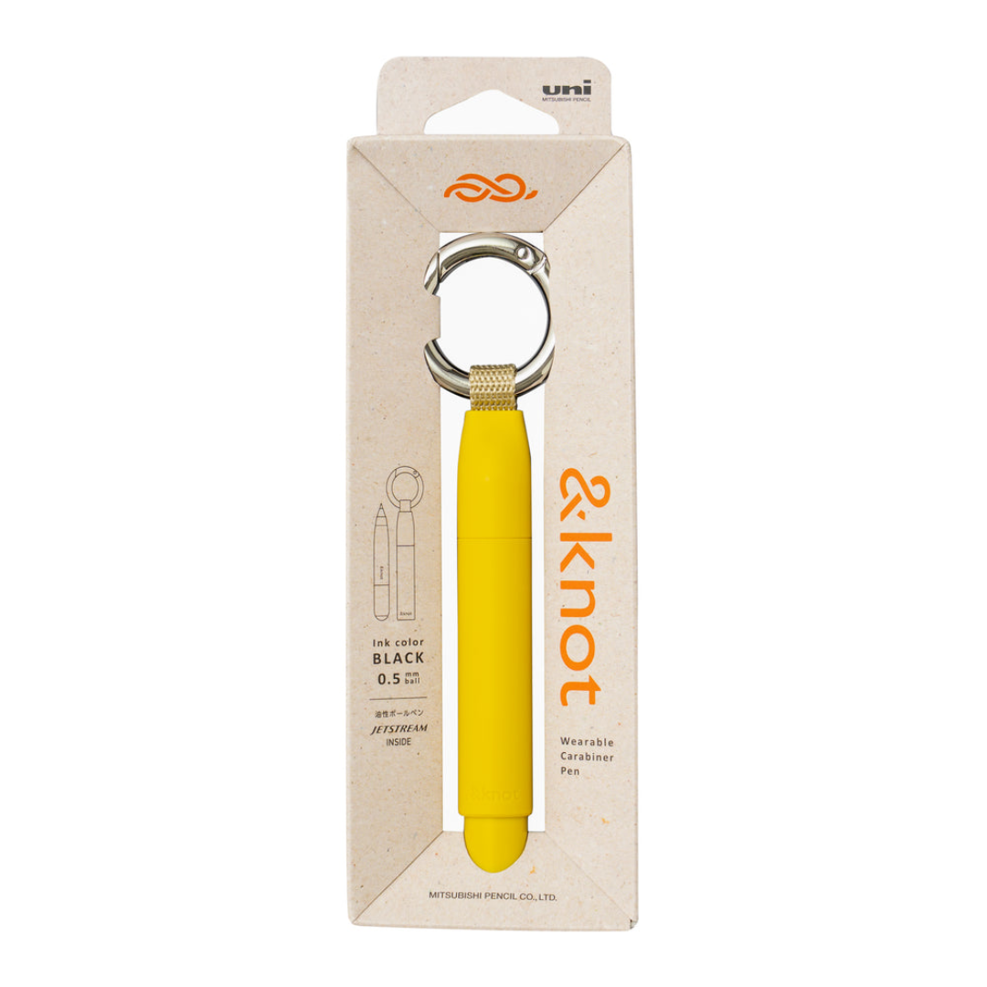 Uni Jetstream Inside & Knot Ballpoint Pen With Carabiner