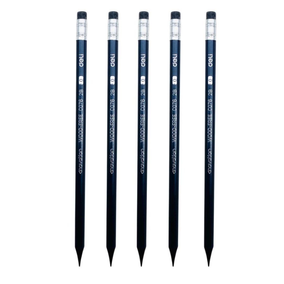 Deli Novation Wood Free Pencil Set