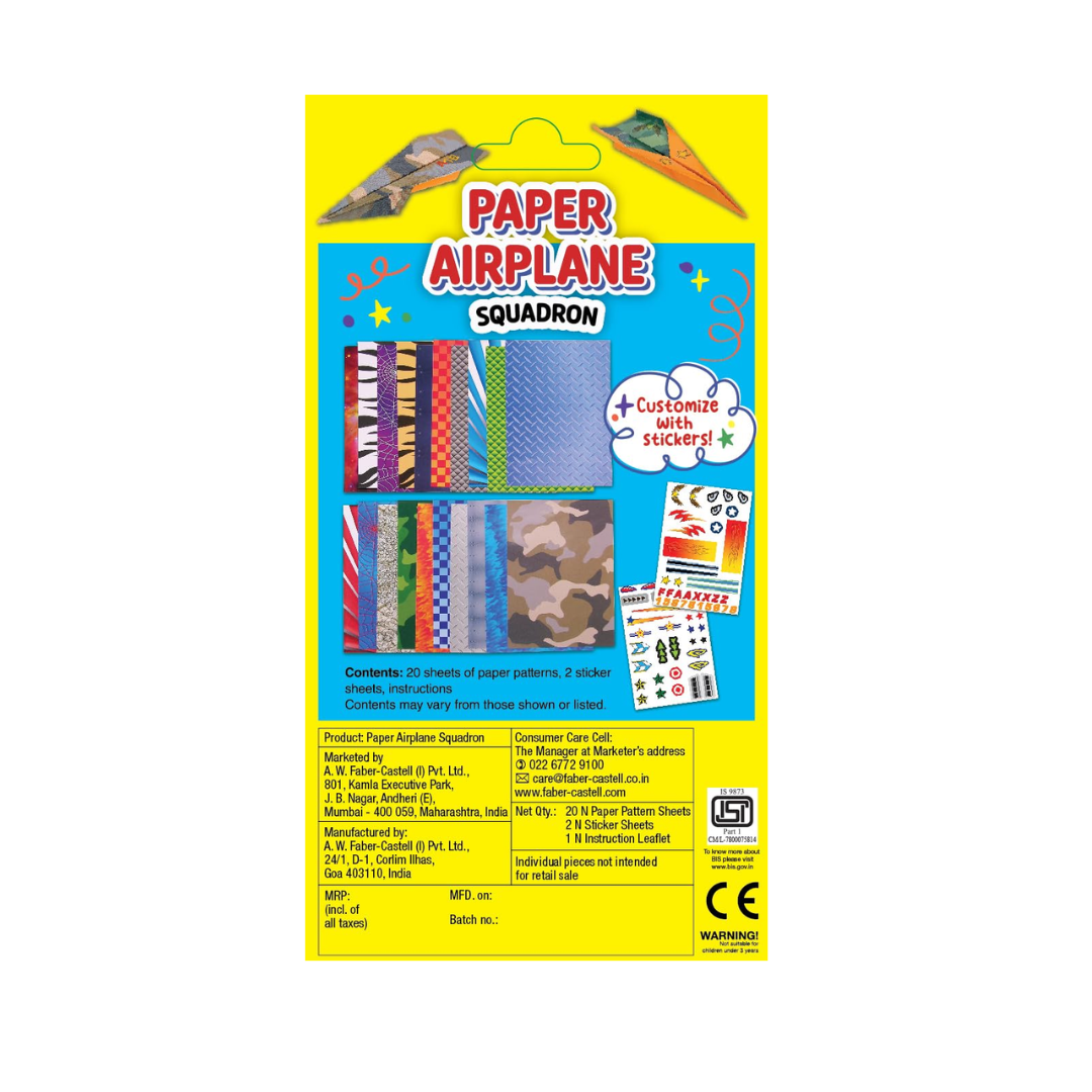 Faber-Castell Paper Airplane Squadron  Set
