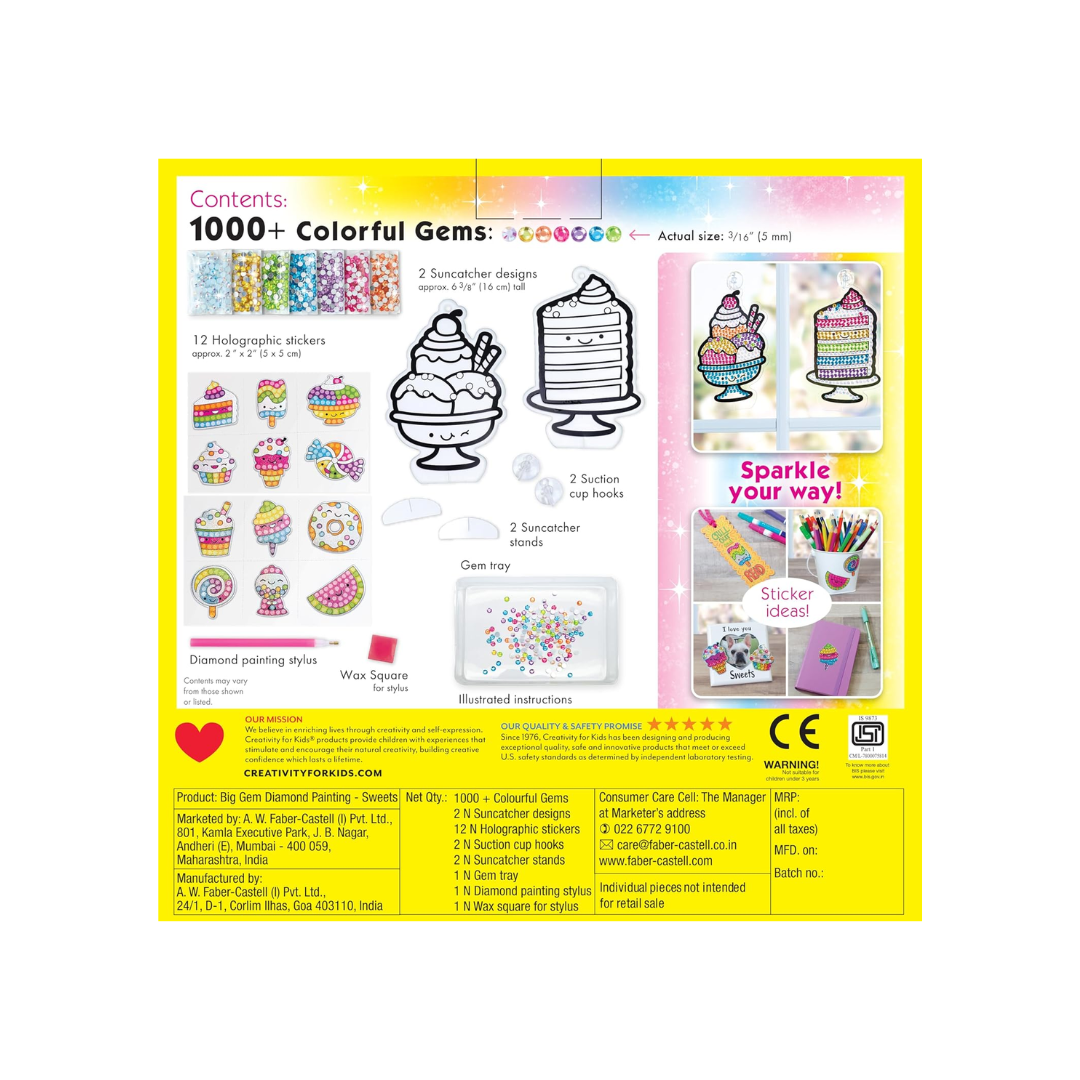Faber- Castell Big Gem Dimaond Painting Set