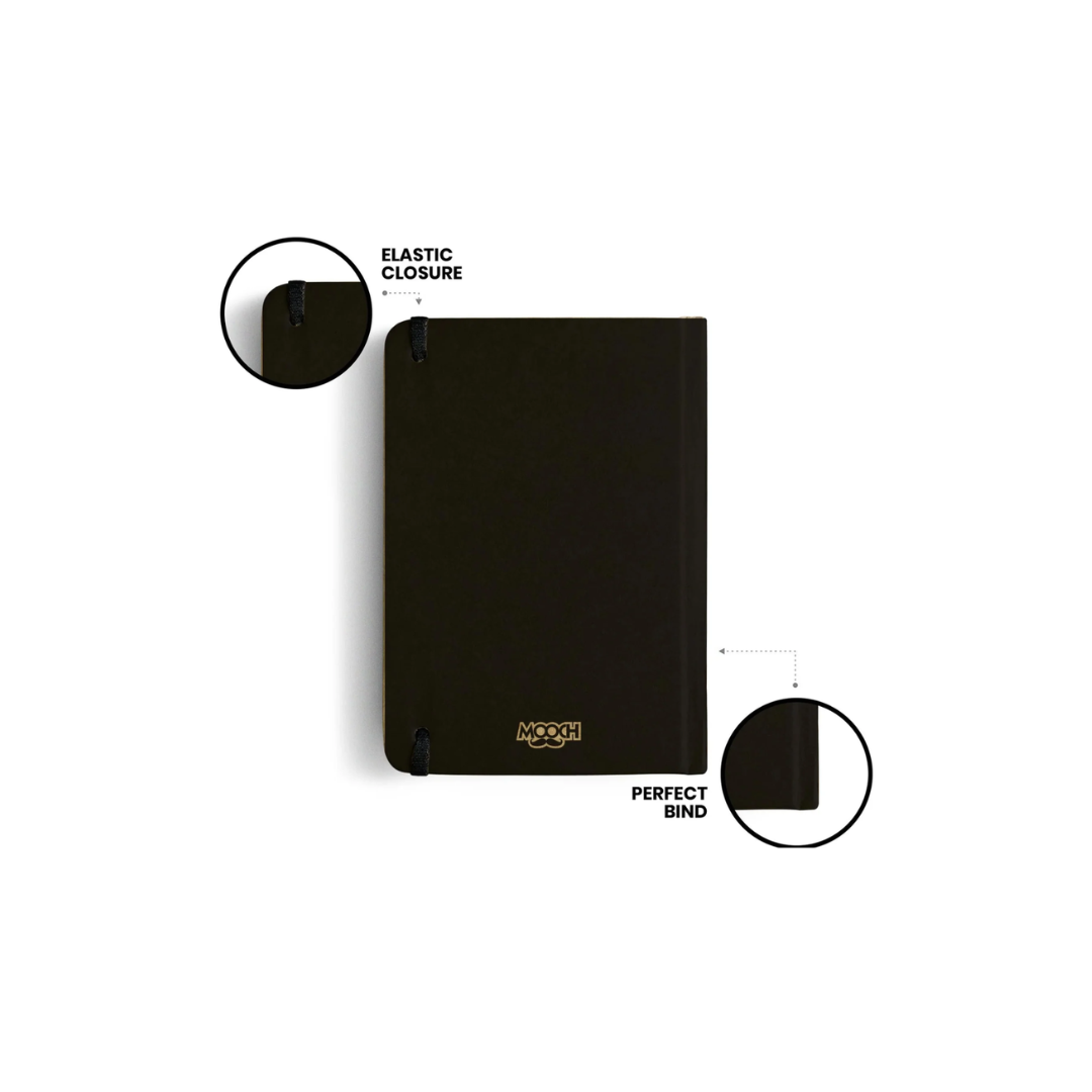 Mooch Quotes Khaki Plain Notebook