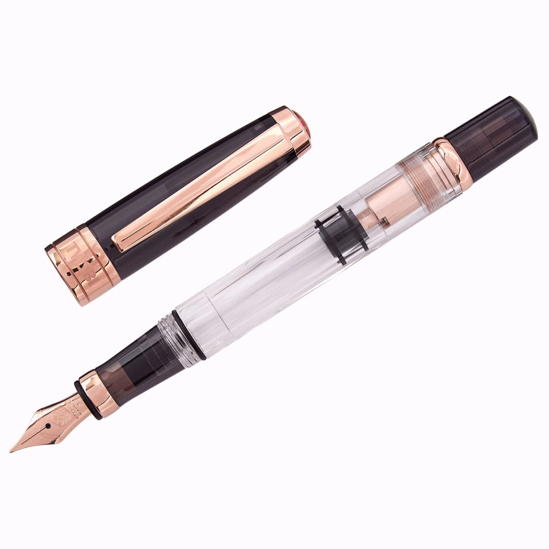 Twsbi Diamond Fountain Pen in Smoke Rose Gold