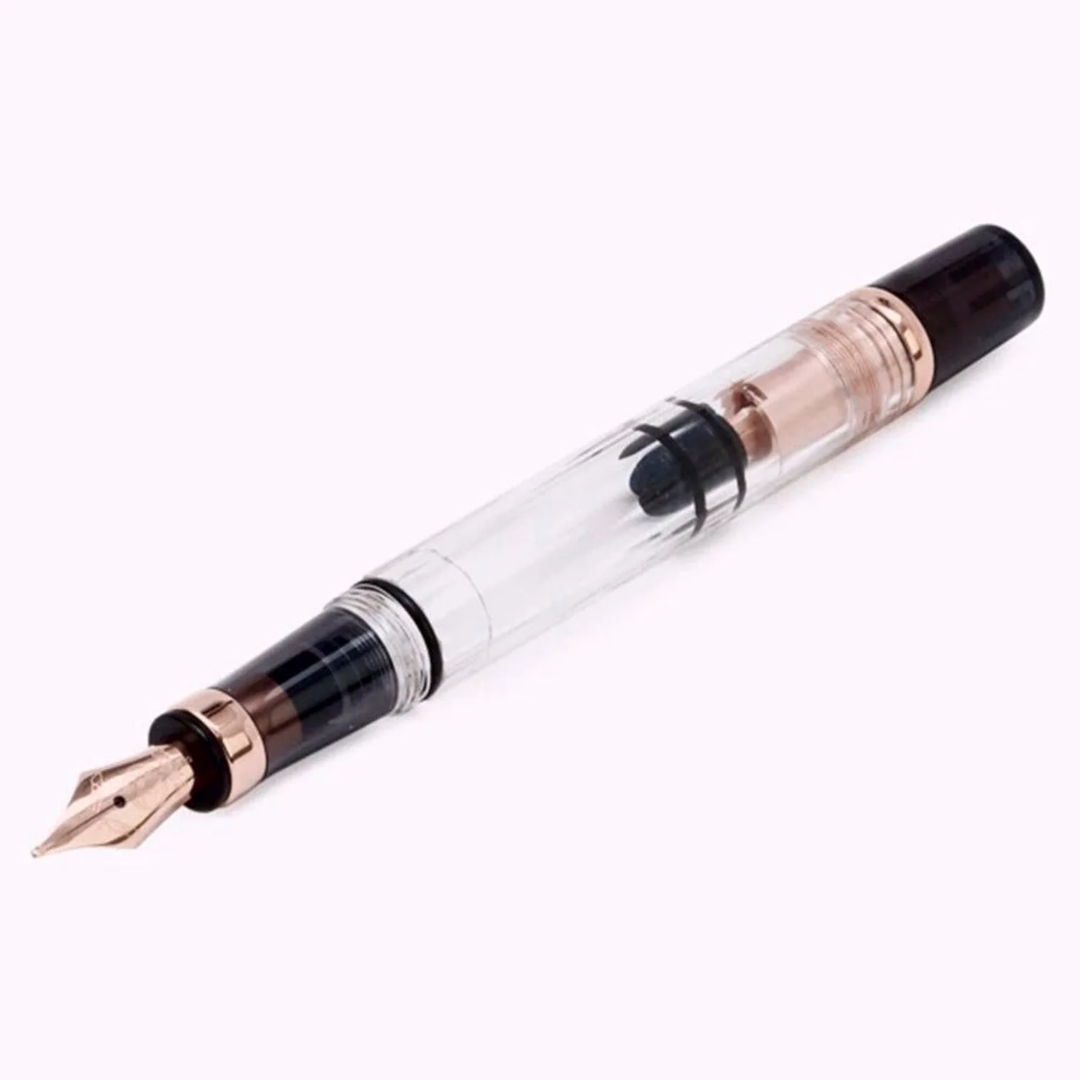 Twsbi Diamond Fountain Pen in Smoke Rose Gold