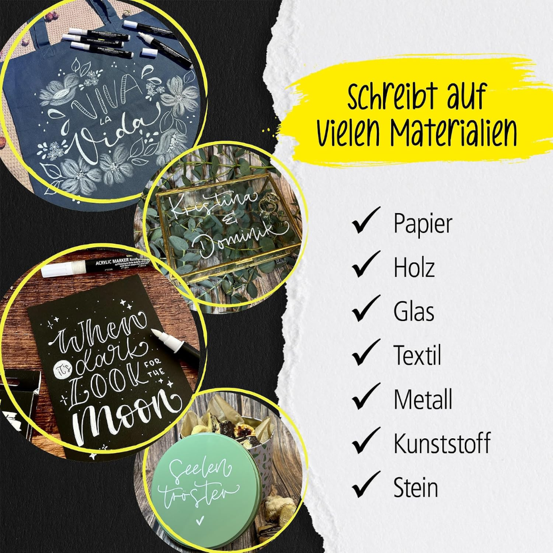 Online Lettering Markers Set