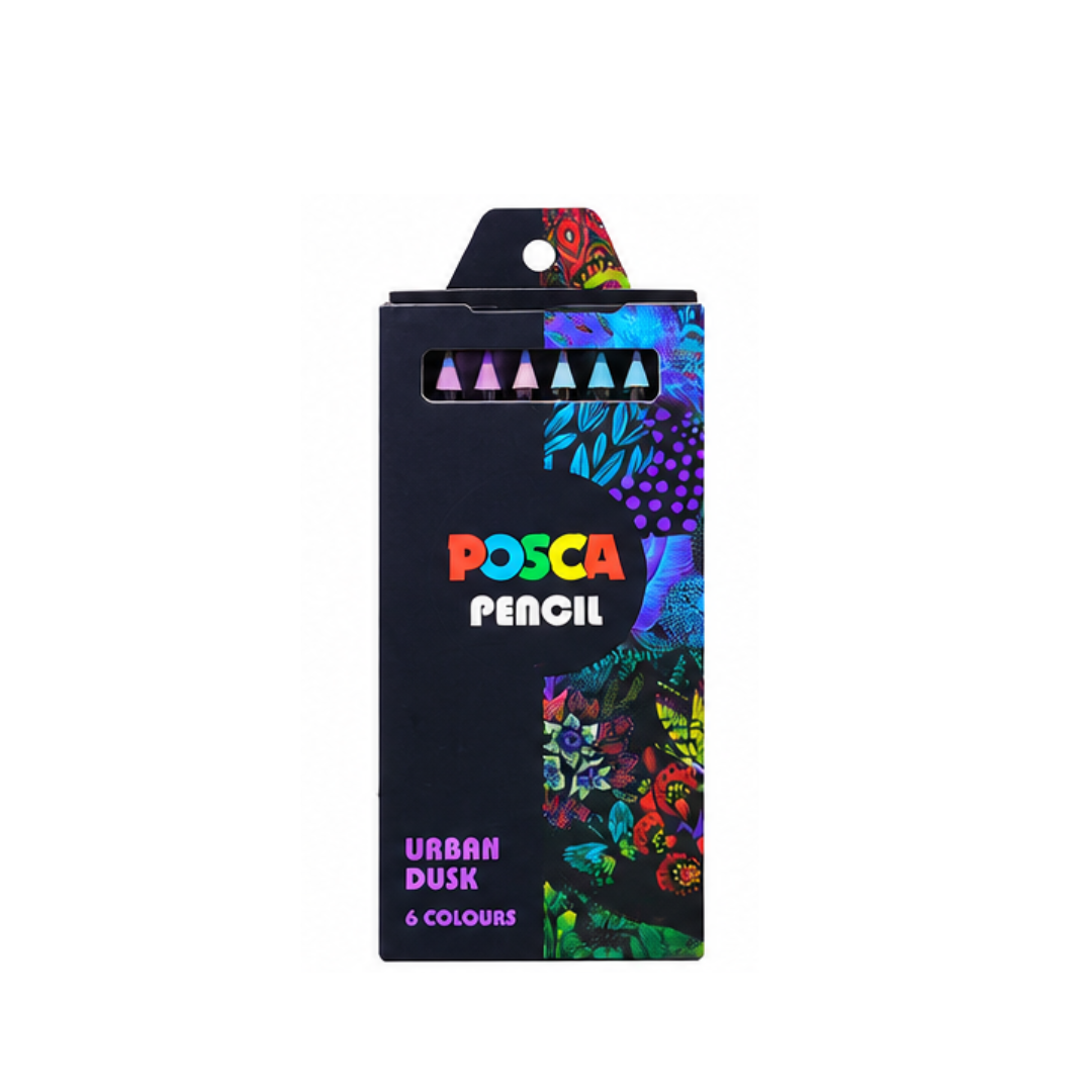 Uni-Ball Posca Coloured Pencil Set
