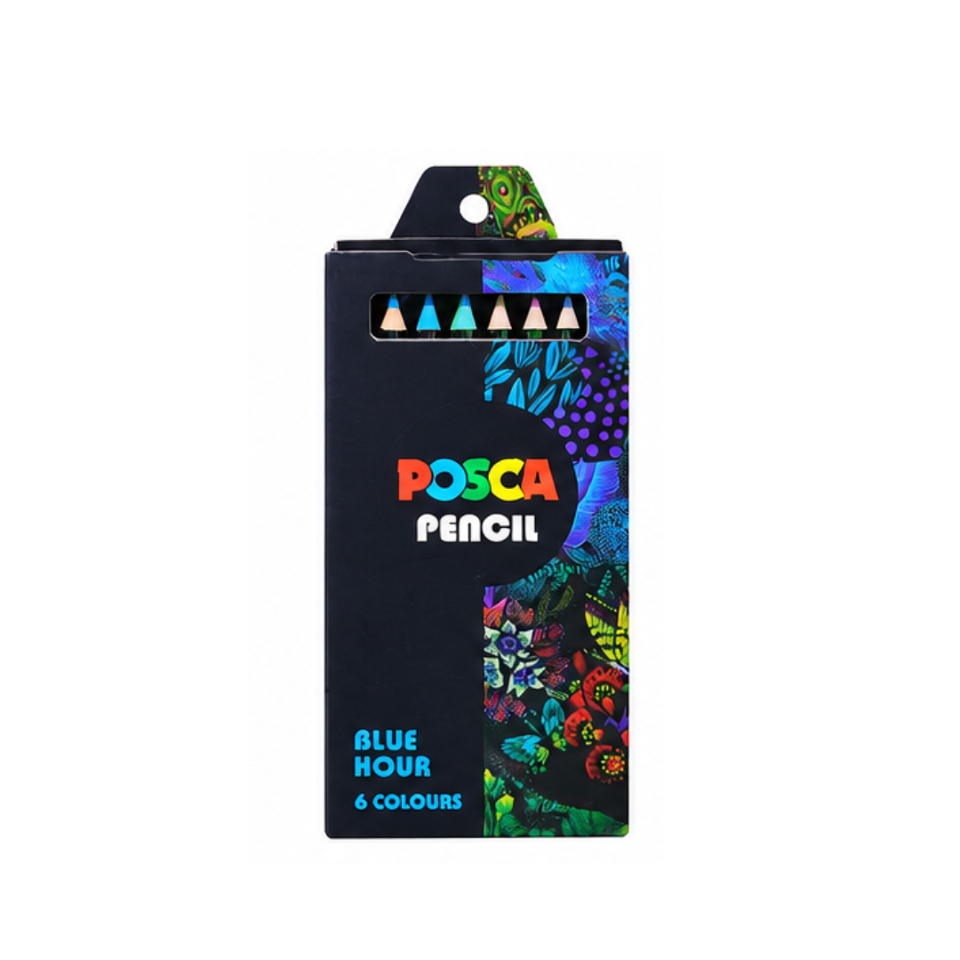 Uni-Ball Posca Coloured Pencil Set