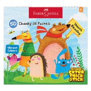 Faber-Castell Chunky Oil Pastels Colour Set