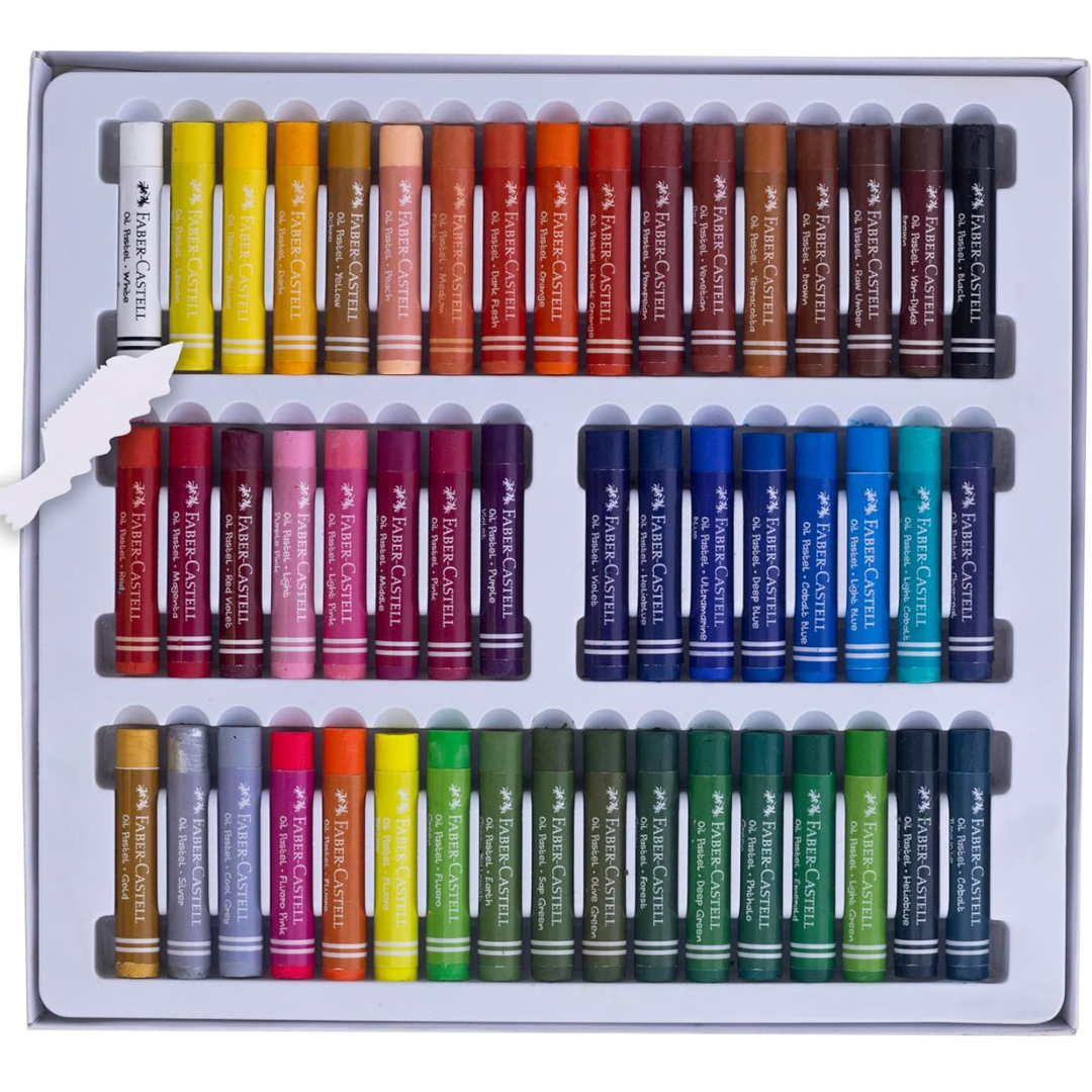 Faber-Castell Chunky Oil Pastels Colour Set