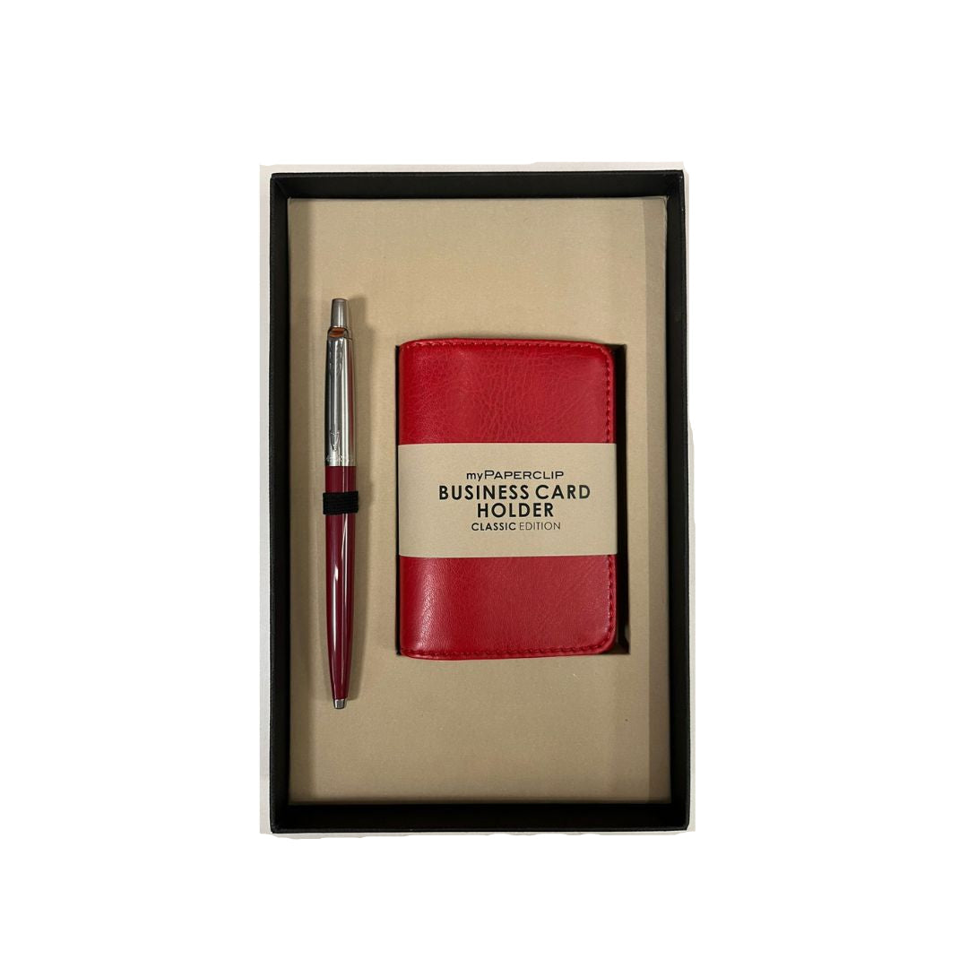 Mypaperclip Business Card Holder & Pen