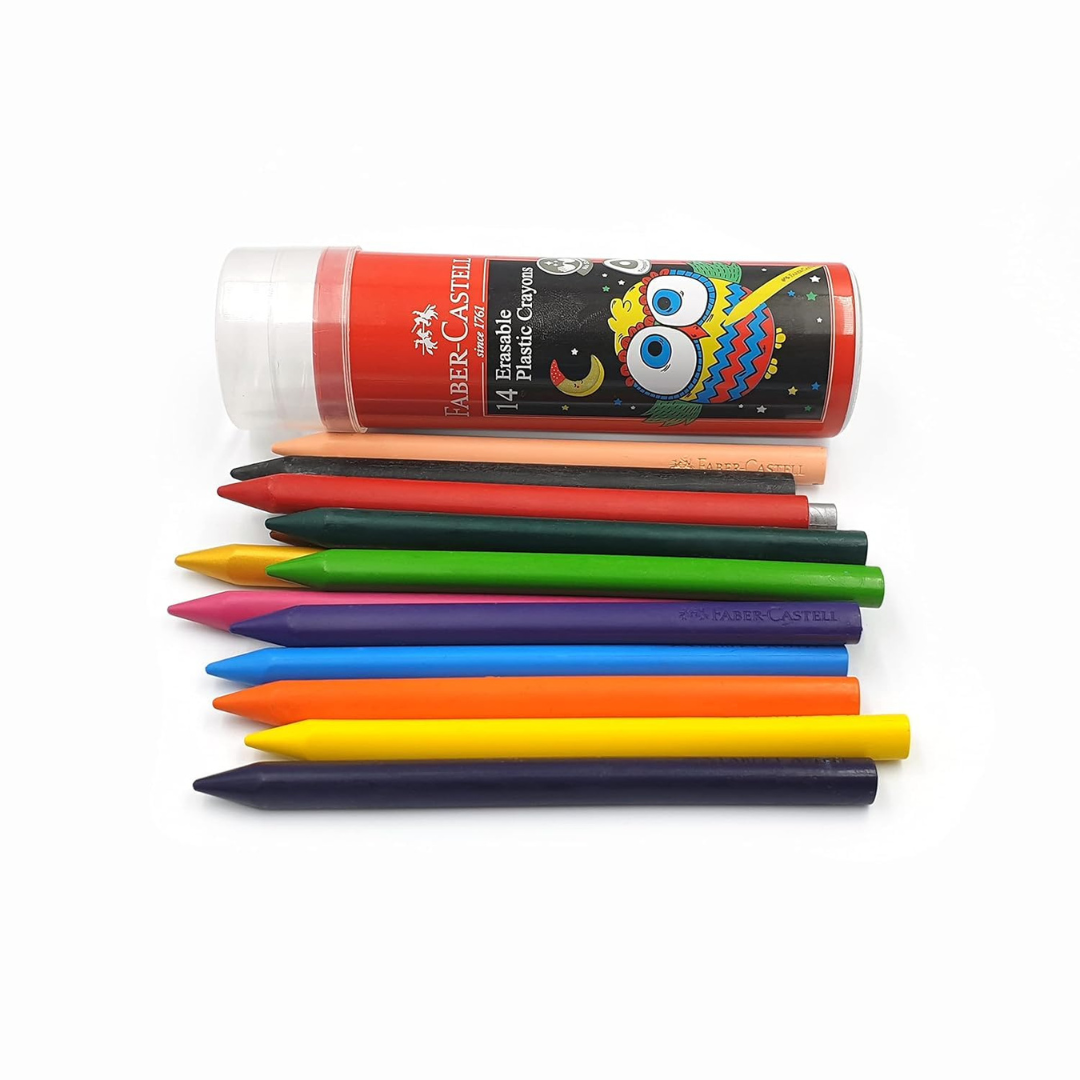 Faber-Castell Erasable Plastic Crayons