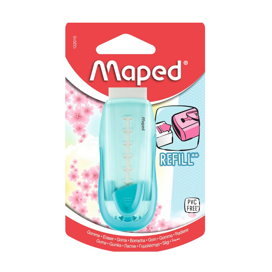 Maped Universal Gom Stick Eraser with Refillable Holder