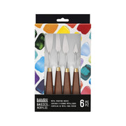 Liquitex Basics Metal Painting Knife - Pack of 6