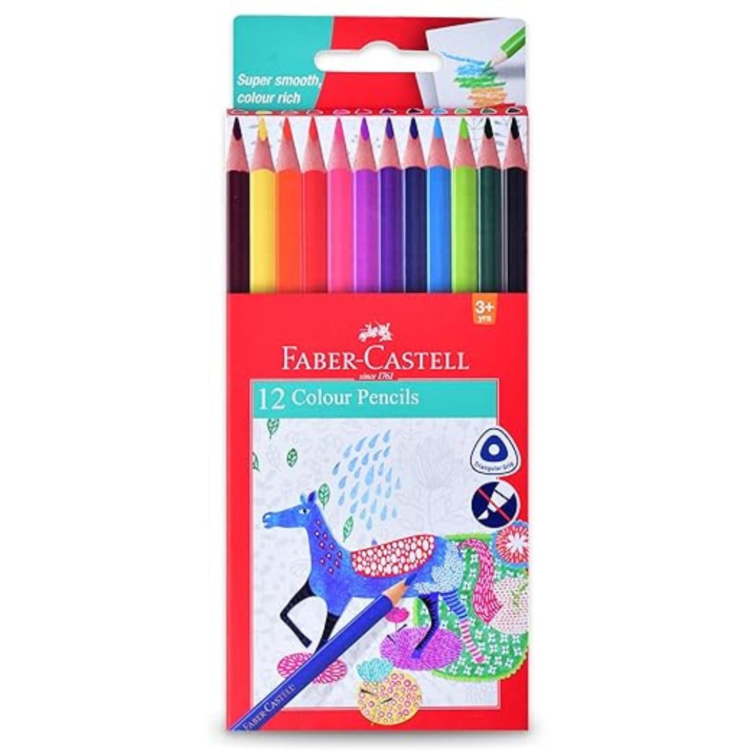 Faber-castell Triangular Colour Pencils