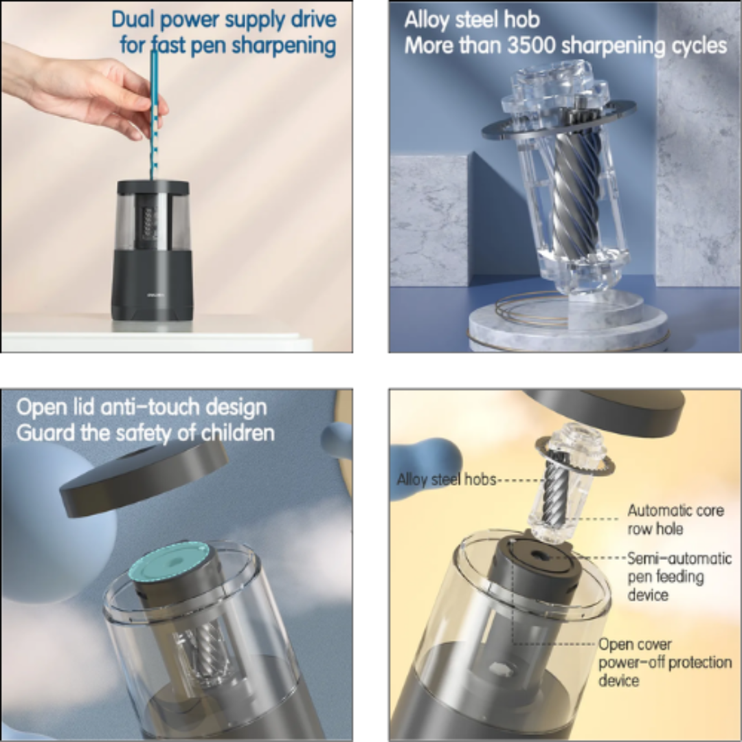 Deli Electric Rotary Table Sharpener