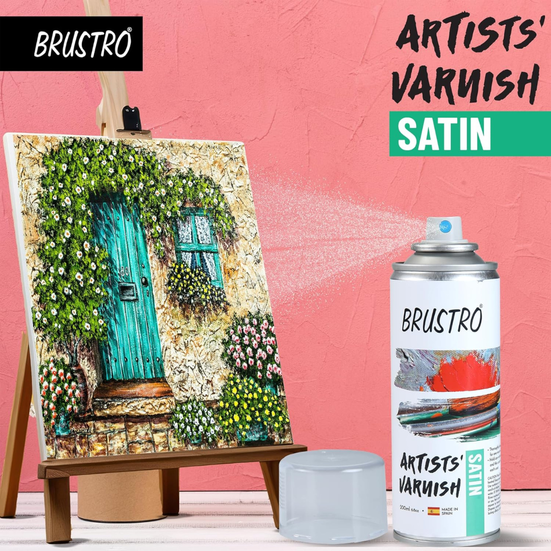 Brustro Artist's Varnish Spray Can
