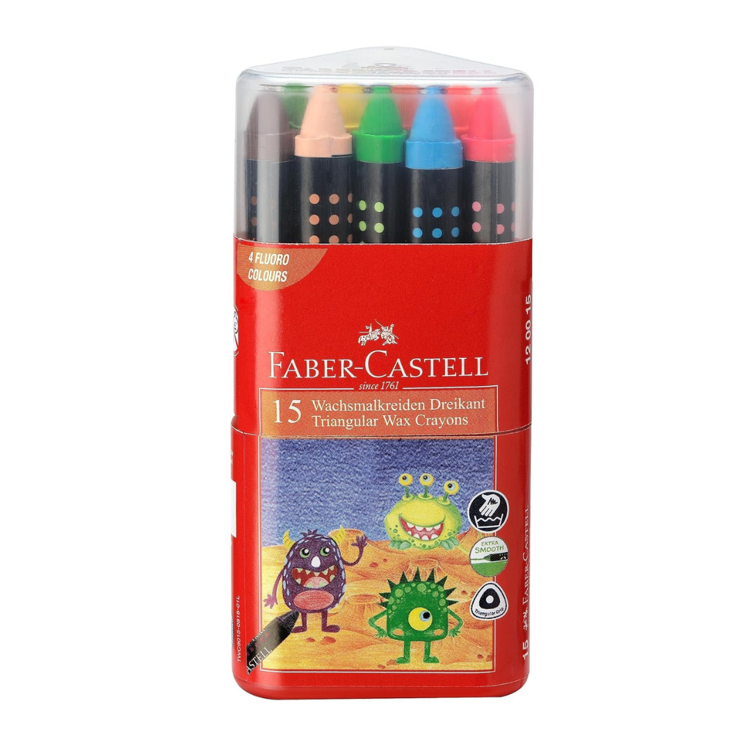 Faber-Castell Triangular Wax Crayon