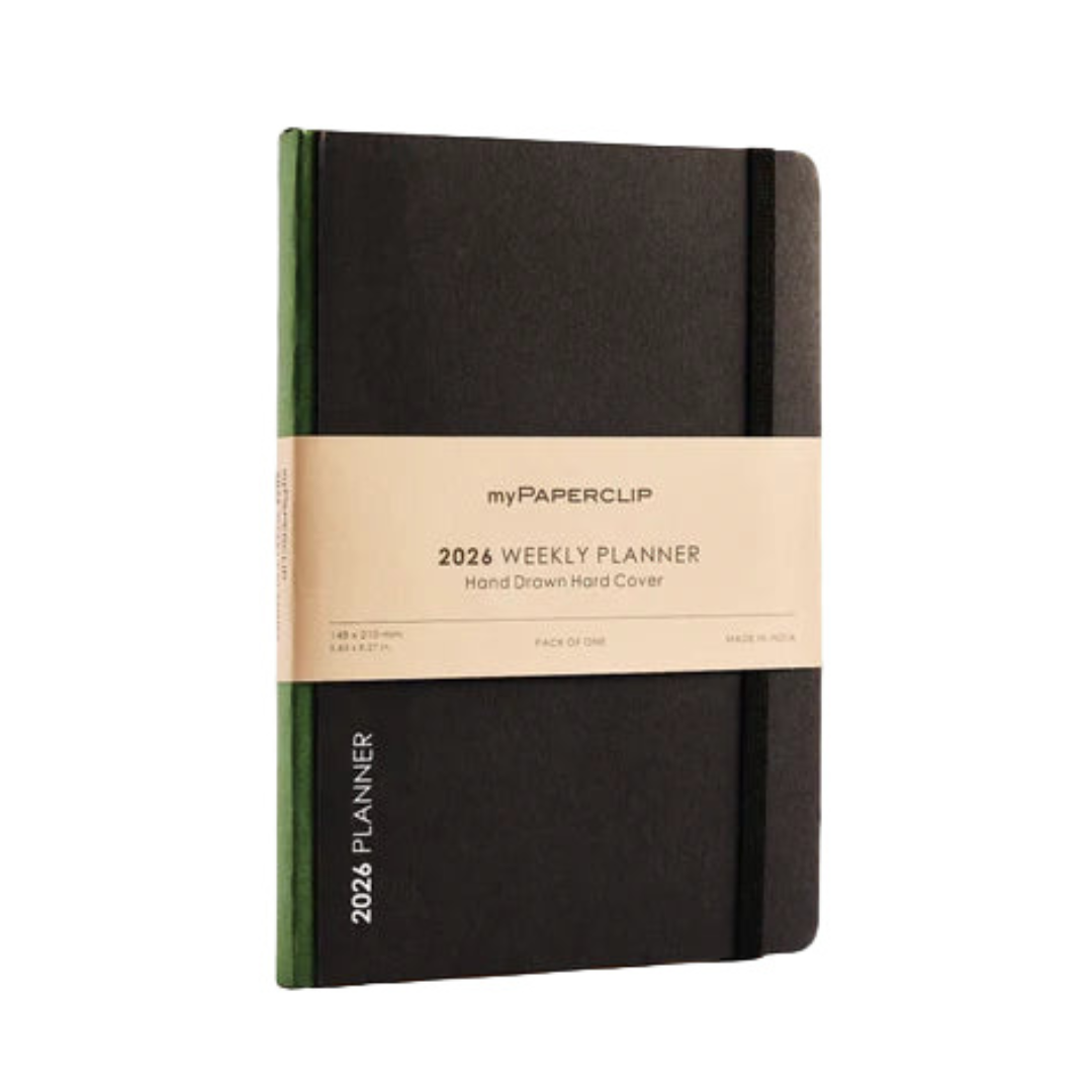 Mypaperclip 2026 Weekly Planner Hard Cover