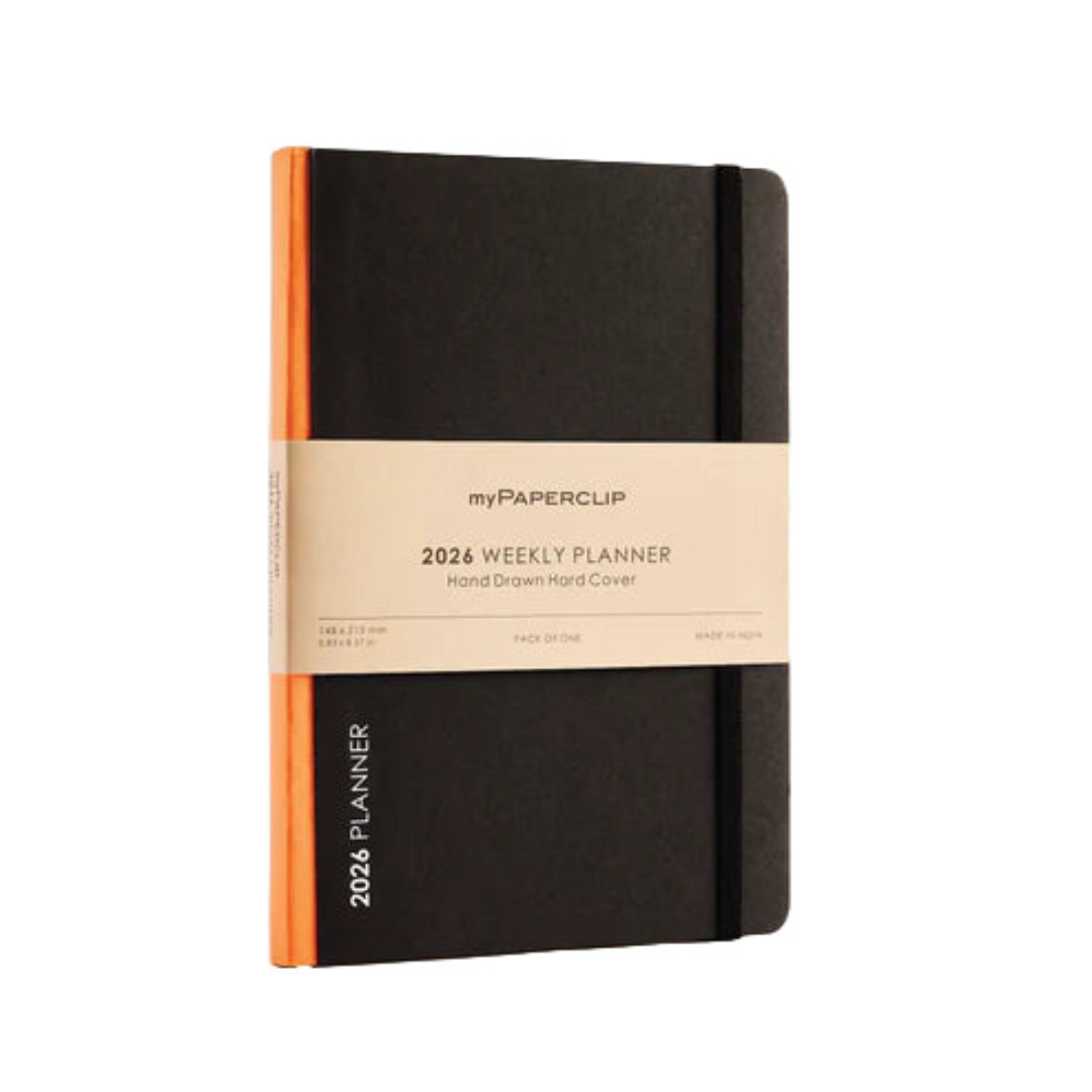 Mypaperclip 2026 Weekly Planner Hard Cover