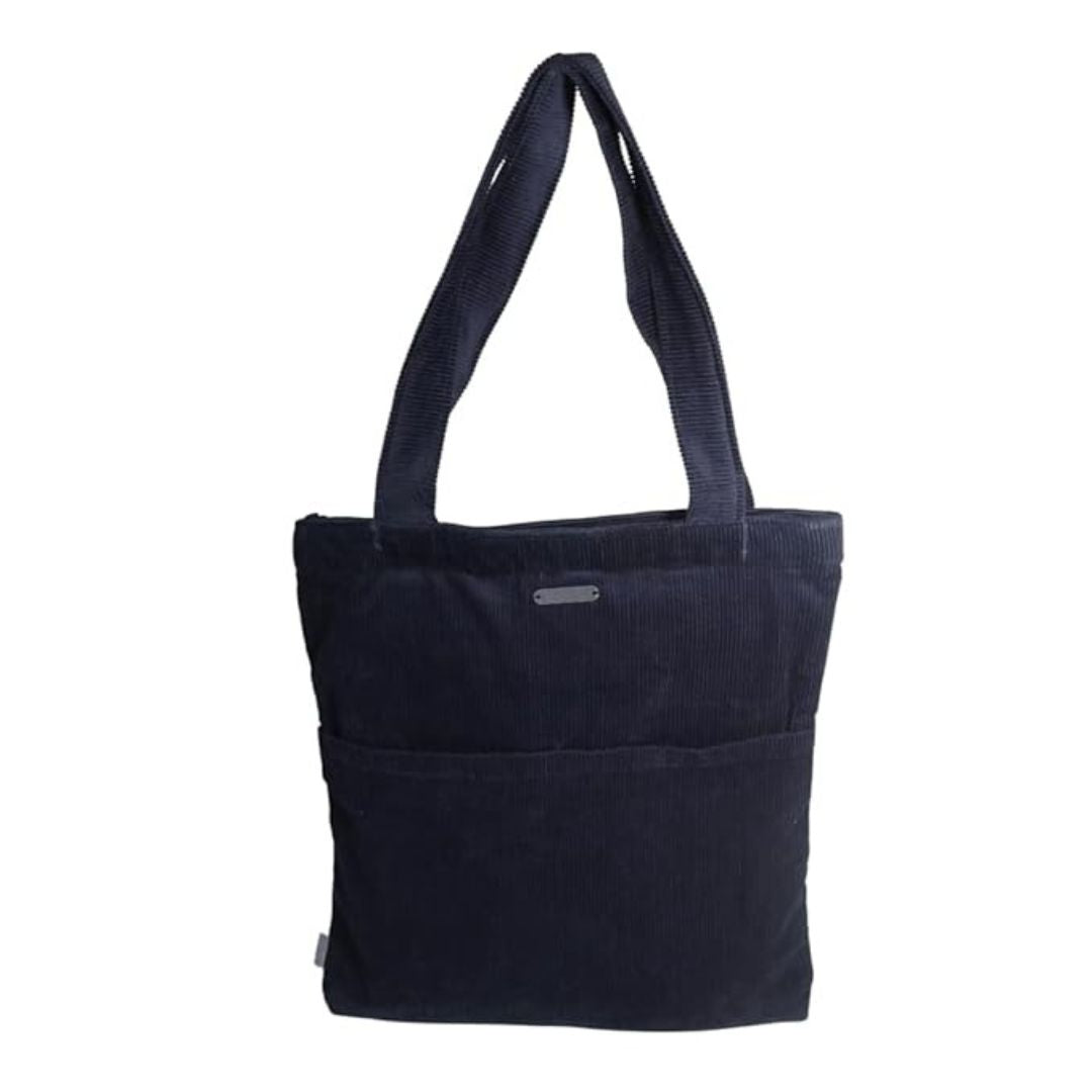 Ekatra Minimalist Corduroy Day Tote