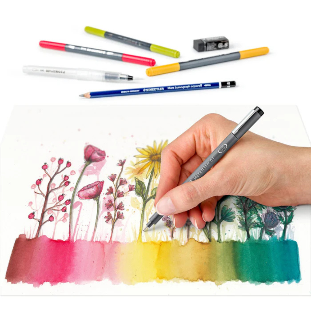 Staedtler Floral Watercolour Set