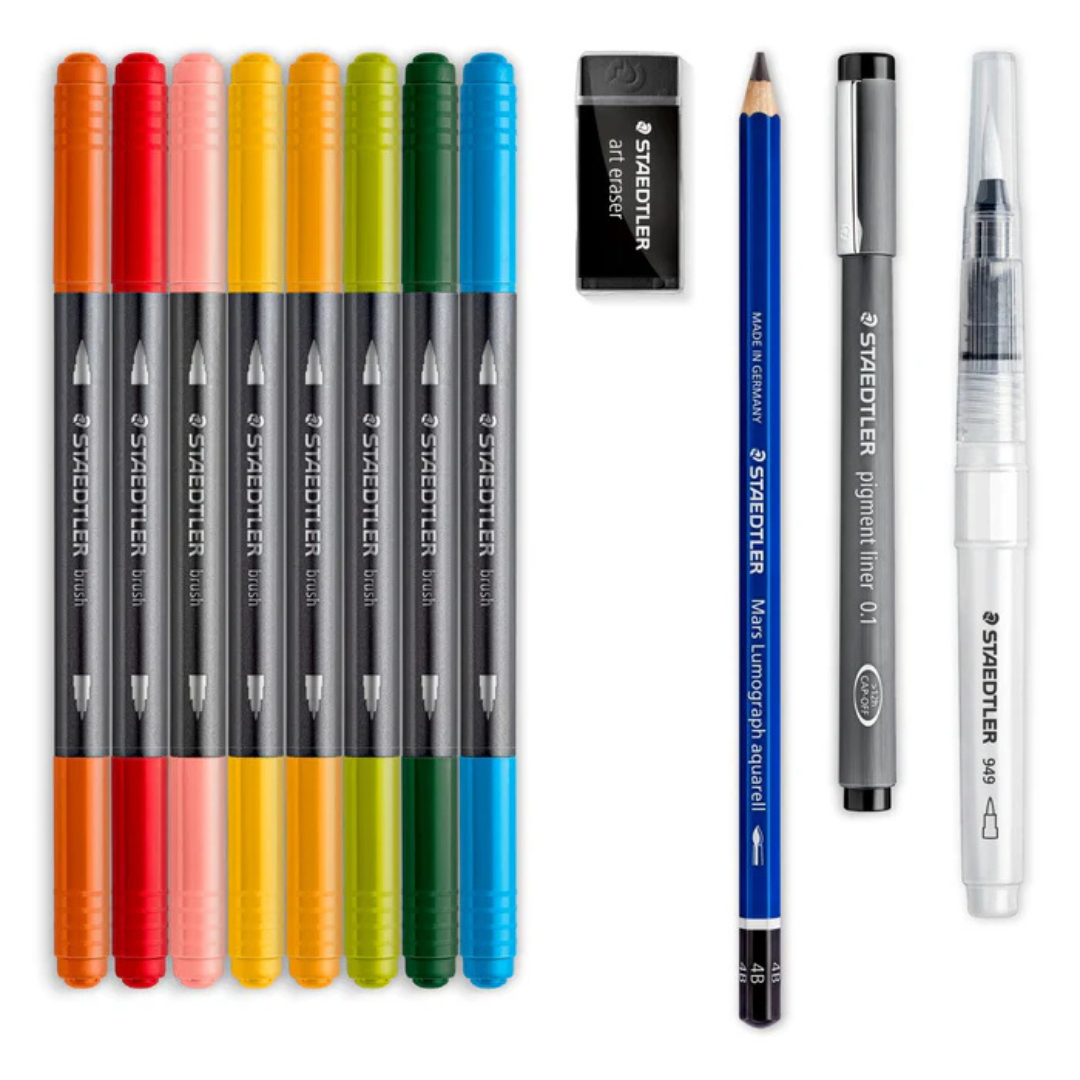 Staedtler Floral Watercolour Set