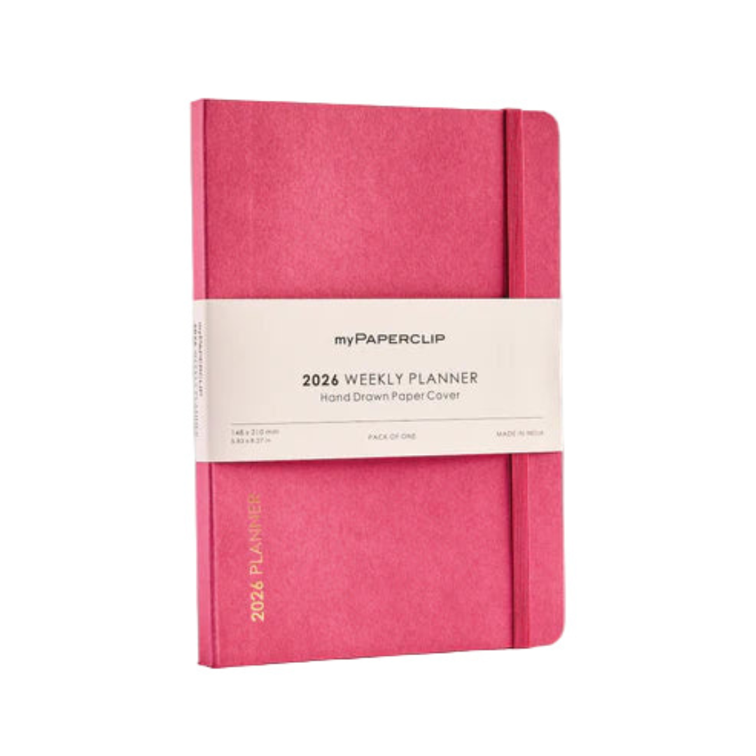 Mypaperclip 2026 Weekly Planner
