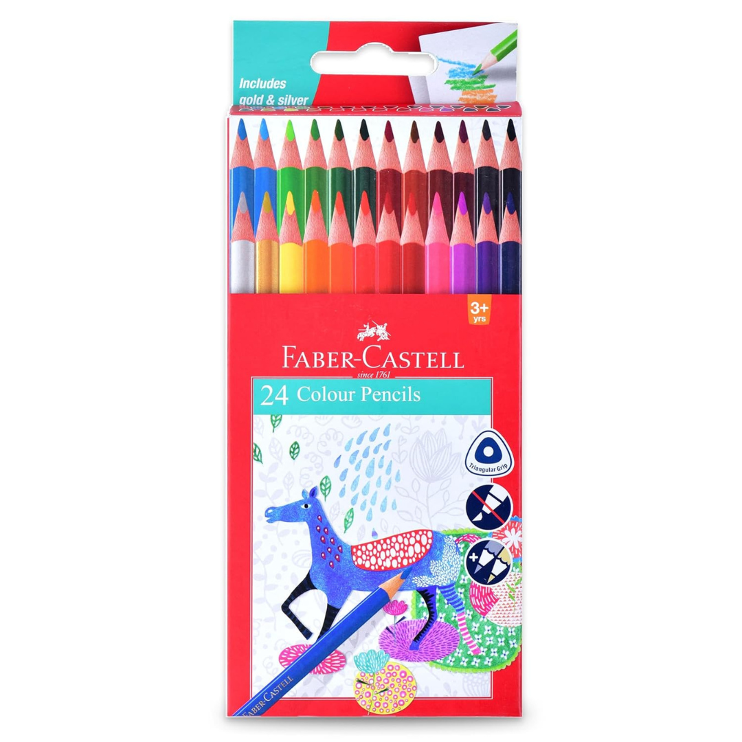 Faber-castell Triangular Colour Pencils