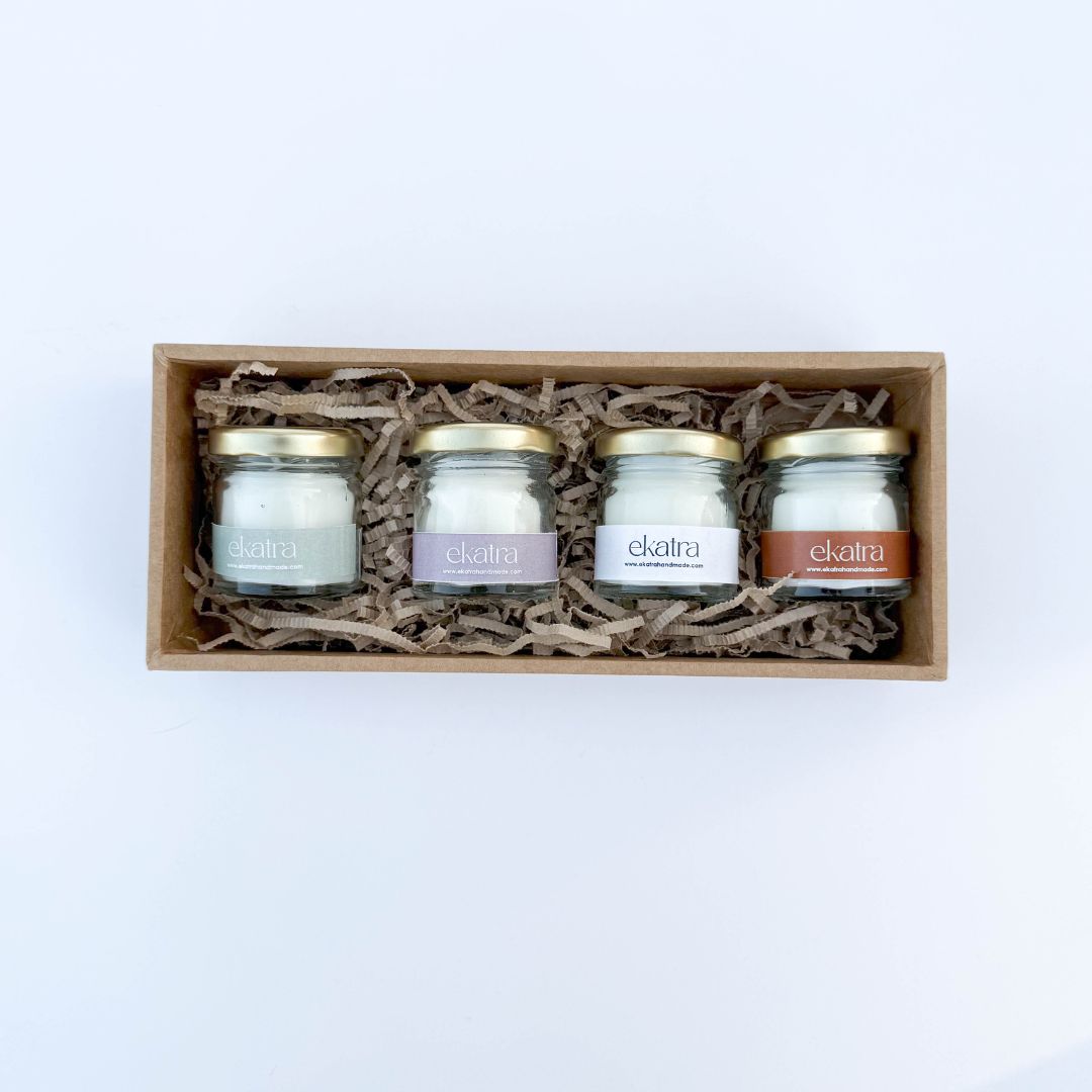 Ekatra Luxury Candle - Pack of 4