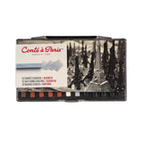 Conte a Paris Sketching Crayons Assorted Colors - Pack of 12