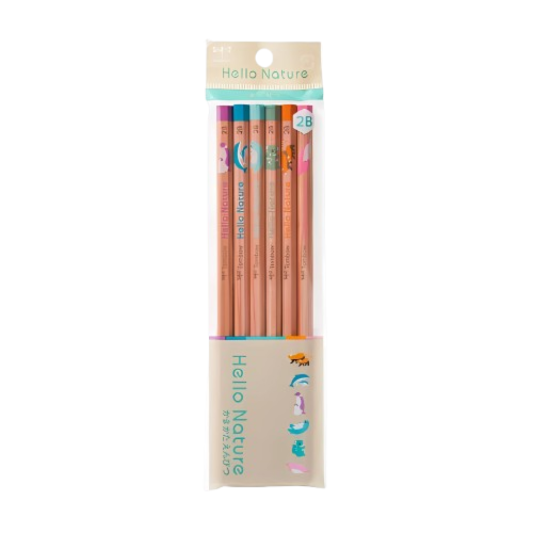 Tombow Hello Nature Writing Pencil Set