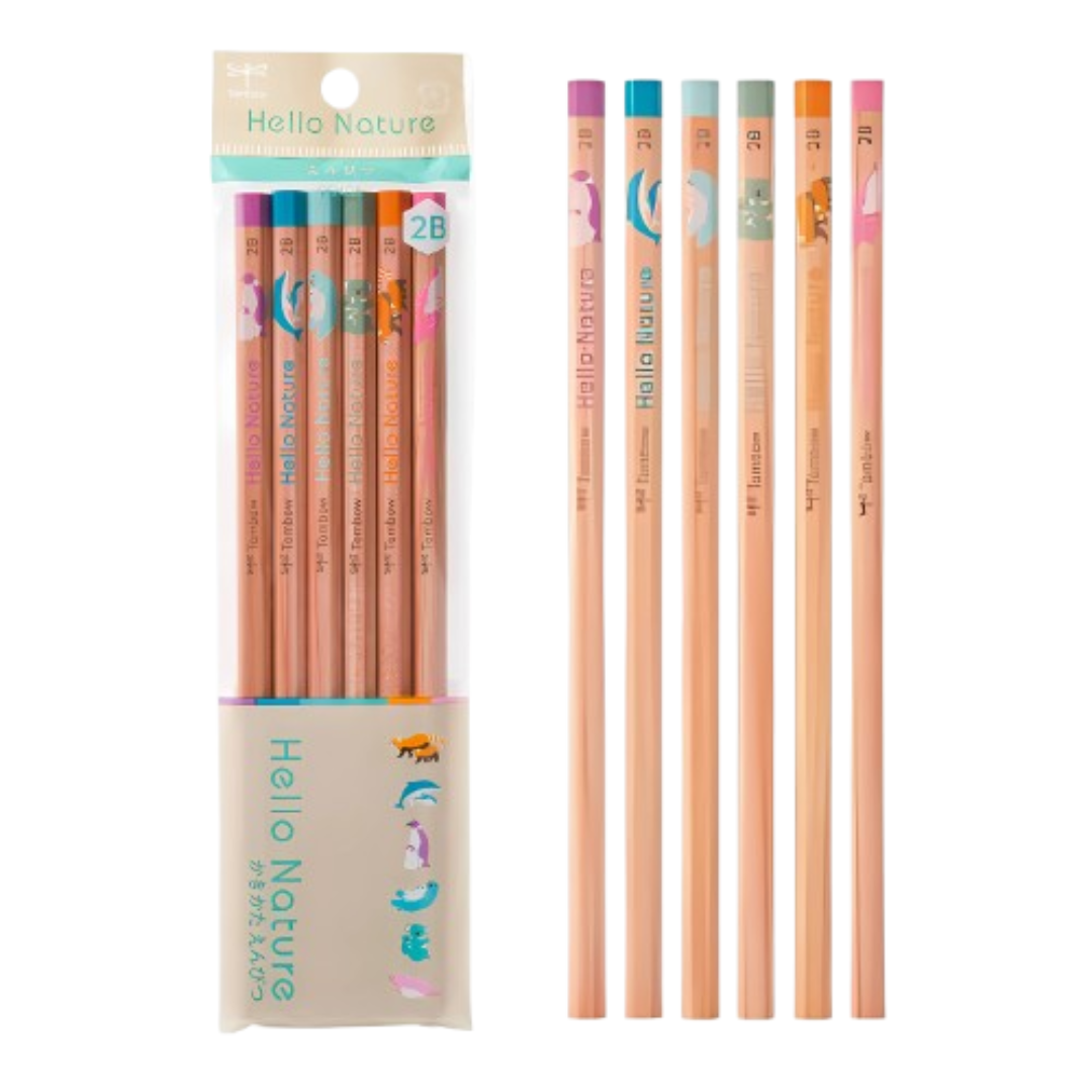 Tombow Hello Nature Writing Pencil Set