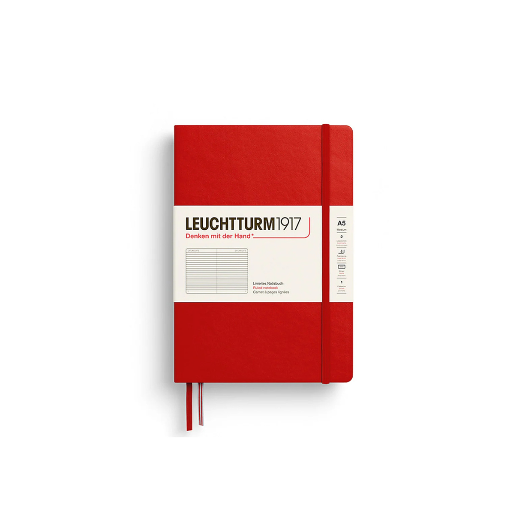 Leuchtturm1917 Ruled A5 Hardcover Notebook