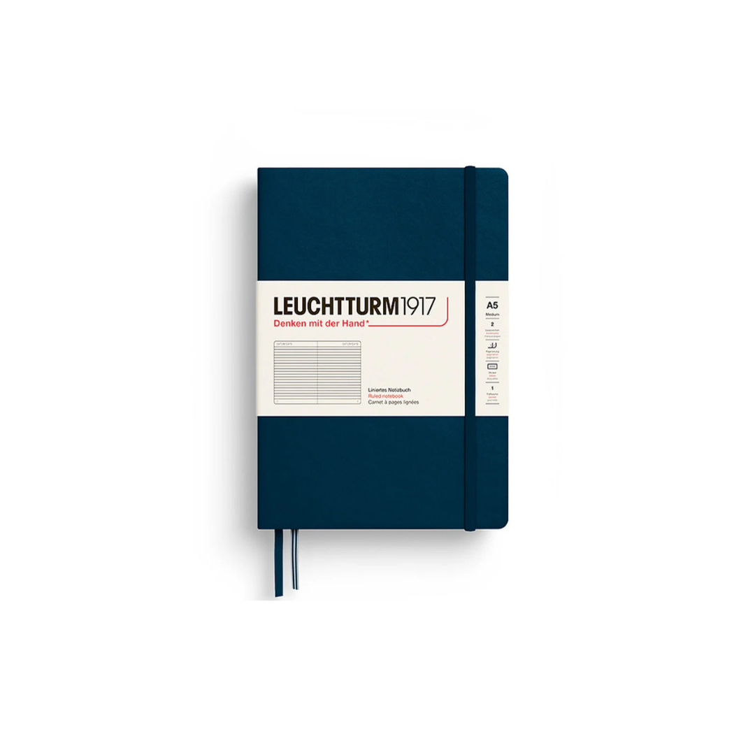 Leuchtturm1917 Ruled A5 Hardcover Notebook