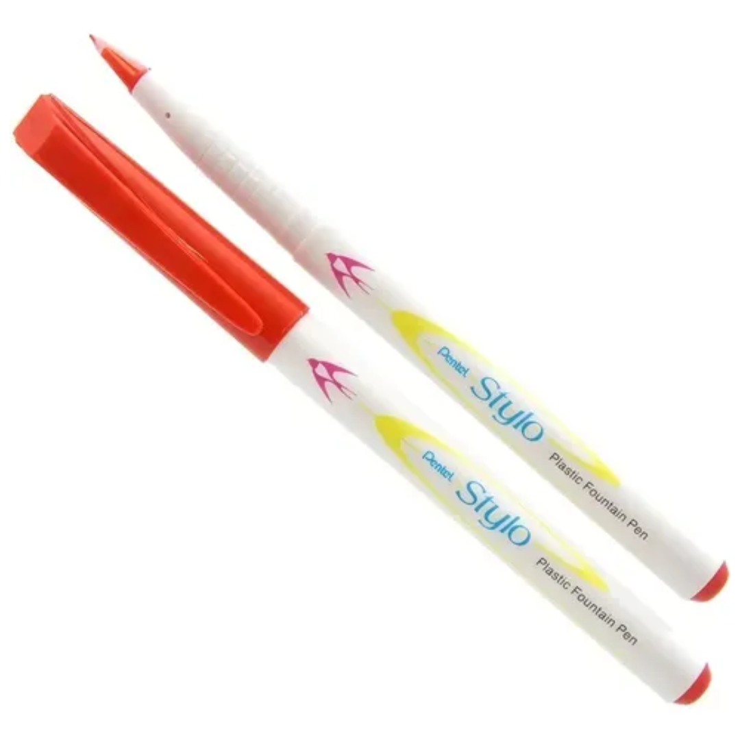 Pentel Stylo Plastic Fountain Pen Set